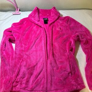 The North Face Women's Vibrant Pink Teddy Jacket